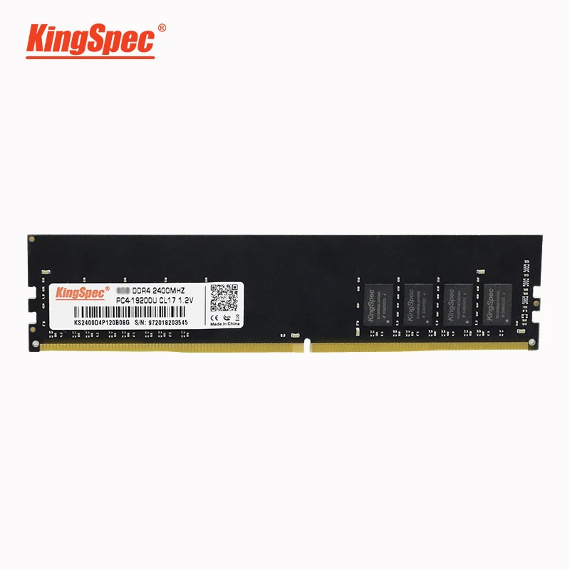 Оперативная память KingSpec DDR4PC DIMM 4 ГБ 8 2400 МГц 16 Гб 2666 ОЗУ для настольного компьютера