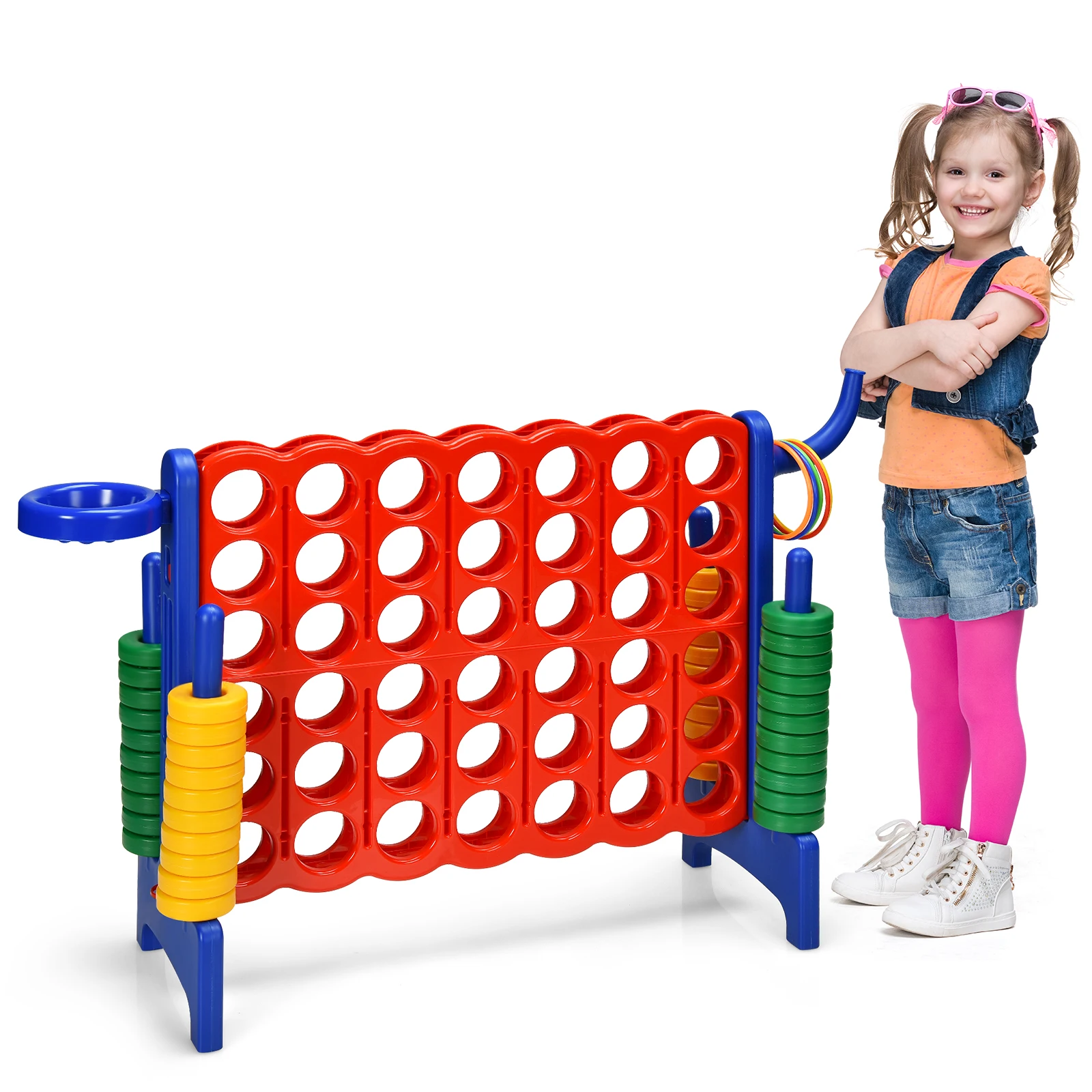 

Сайте 2.5Ft 4-to-Оценка гигантский игровой набор баскетбольное кольцо детская игра для дома и улицы SP37521