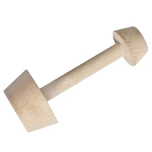 Яйцо тарты-трамбовщик двухсторонняя деревянная выпечка толкатель DIY выпечки формирование кухонный инструмент hogard