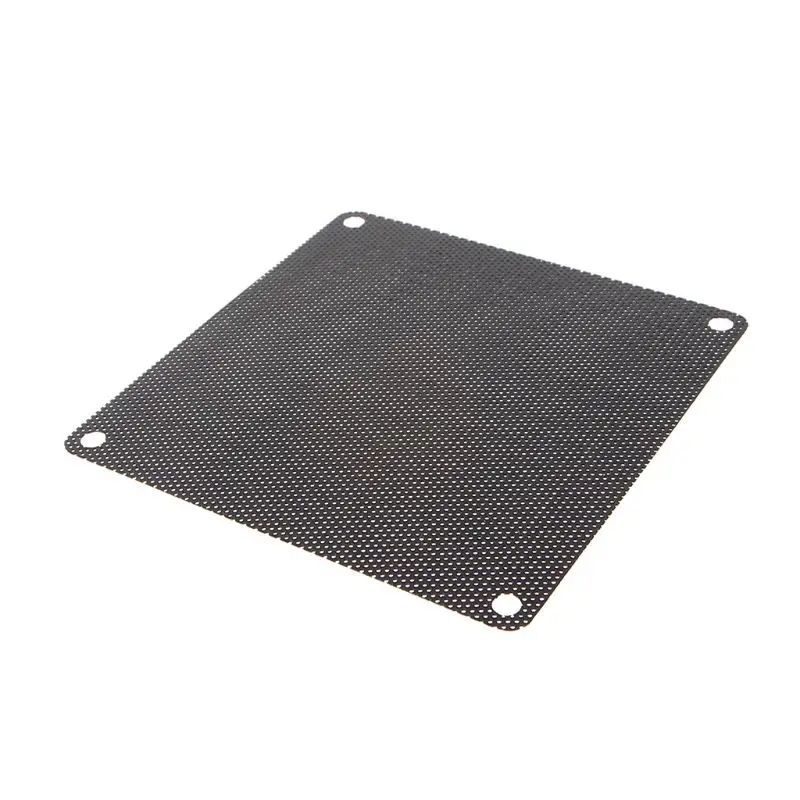10PCS/Set 120x120mm PVC Fan Dust Filter PC Dustproof Case Computer Mesh Cover Black