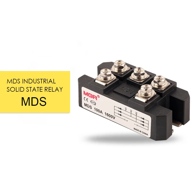 MGR MDS Single/Three phase Rectifying Bridge Modules High Power Relays Module 60A 100A 1600V