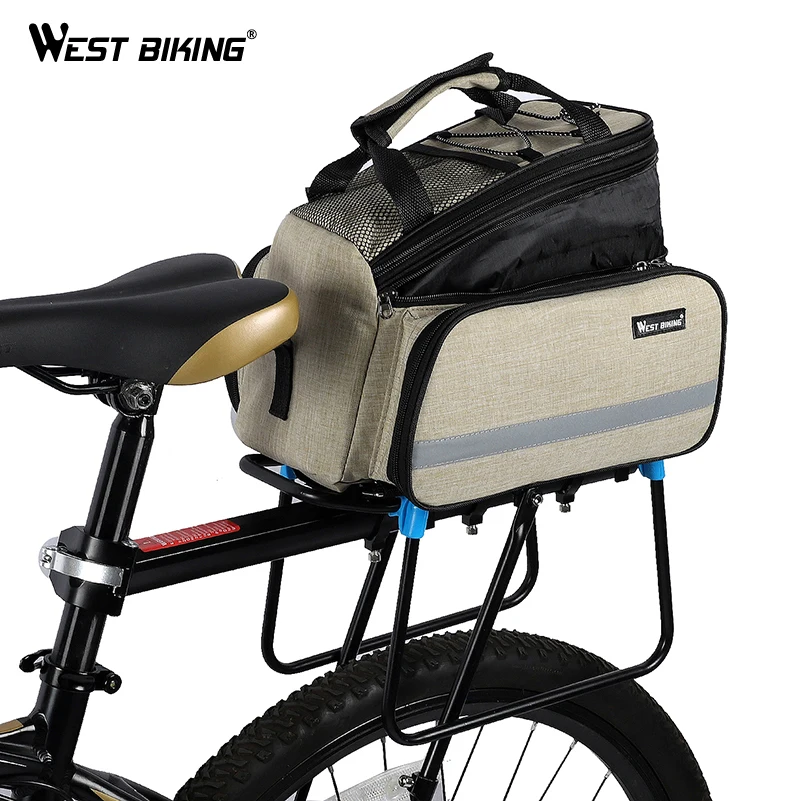 

WEST BIKING Bicycle Pannier Bags Large Capacity Bike Rear Rack Bag Multifunction MTB Cycling Carrier fietstassen Rear Seat Trunk