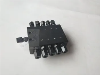 

SSV10 way Progressive Grease Distributor Grease Manifold Block for Centralized Lubrication System