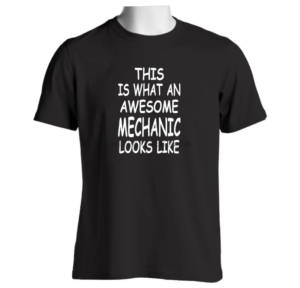 Awesome Mechanic Мужская футболка с инструментами гаечные ключи одежда комбинезоны