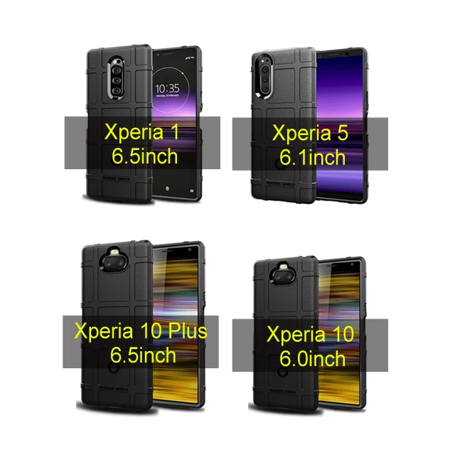 Ударопрочный чехол для sony Xperia1, чехол для sony Xperia 10 Plus, чехол из углеродного волокна для sony Xperia 5, чехол Xperia 1 Xperia10 10