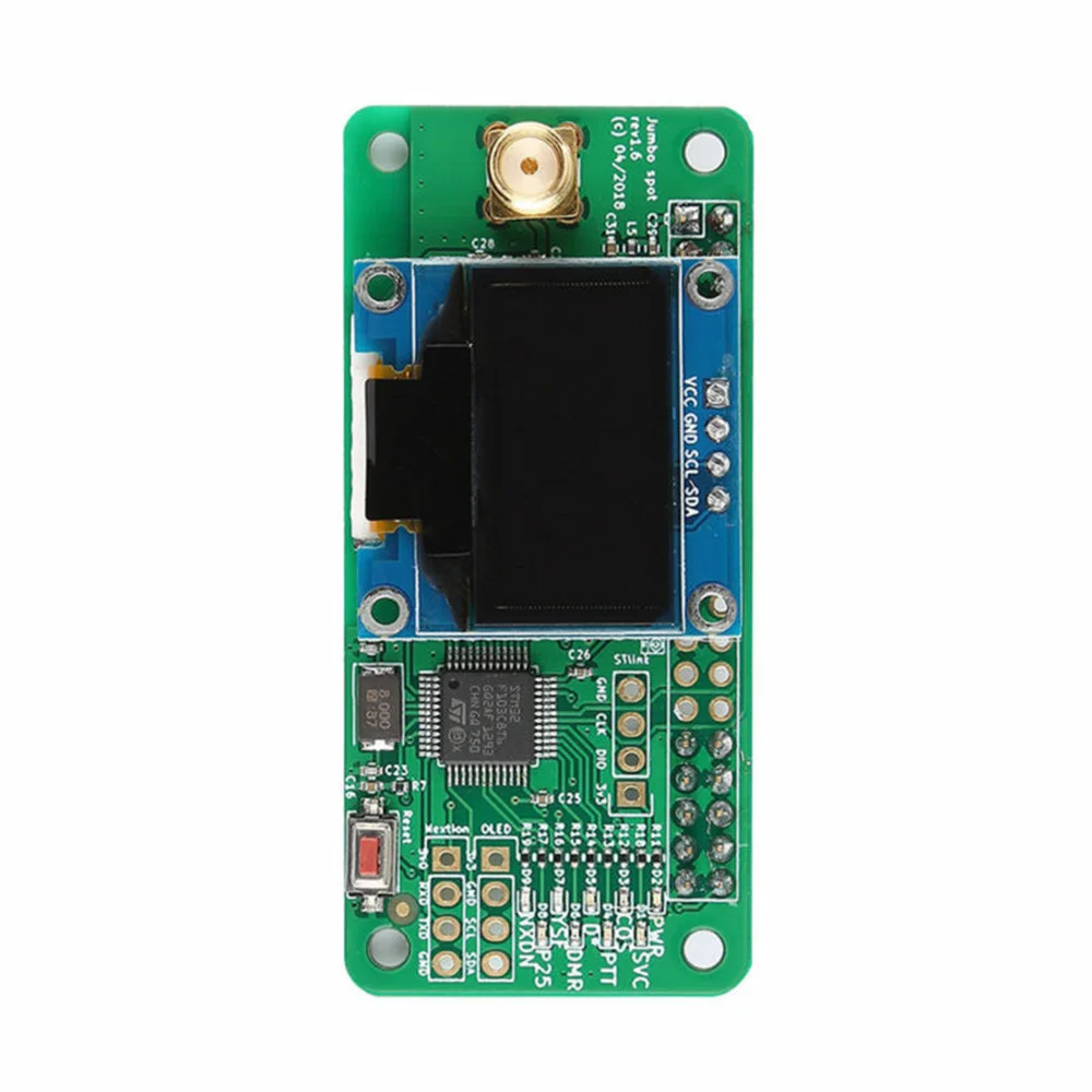 MMDVM точка доступа поддержка P25 DMR YSF для Raspberry Pi+ OLED Pi-star Wi-Fi аксессуар