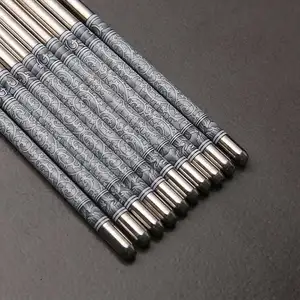 Визуальный Touch 5 Пара Посуда Нержавеющая сталь 8,9 