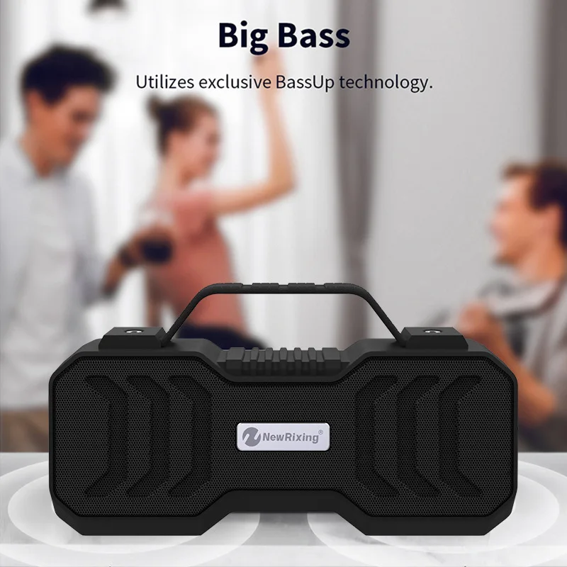 Открытый динамик Enceinte Bluetooth водонепроницаемый Caixa De Som Portatil сабвуфер Altavoces FM радио