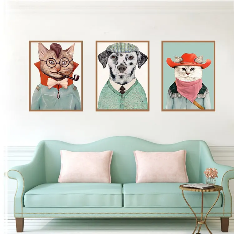 

European Style Creative Retro Living Room Decoration Painting Entrance Restaurant Decorational Picture Simple Nonwoven Fabric Pr