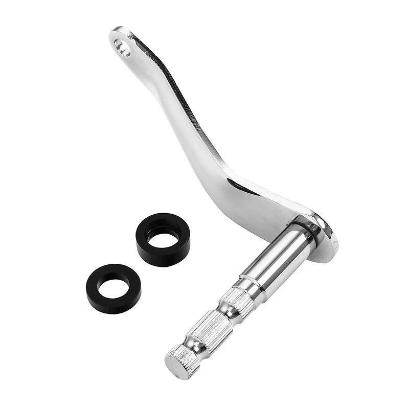 motocicleta calcanhar toe engrenagem shifter shift rod alavanca braço para harley softail deluxe fat boy flstf