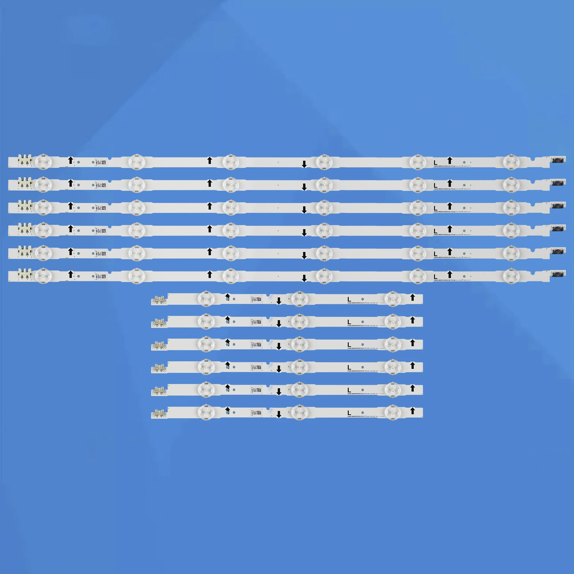 Светодиодная лента для подсветки SAMSUNG 2014SVS48F UA48J5088AC UE48H6400 9 ламп ue48h6500 моделей с