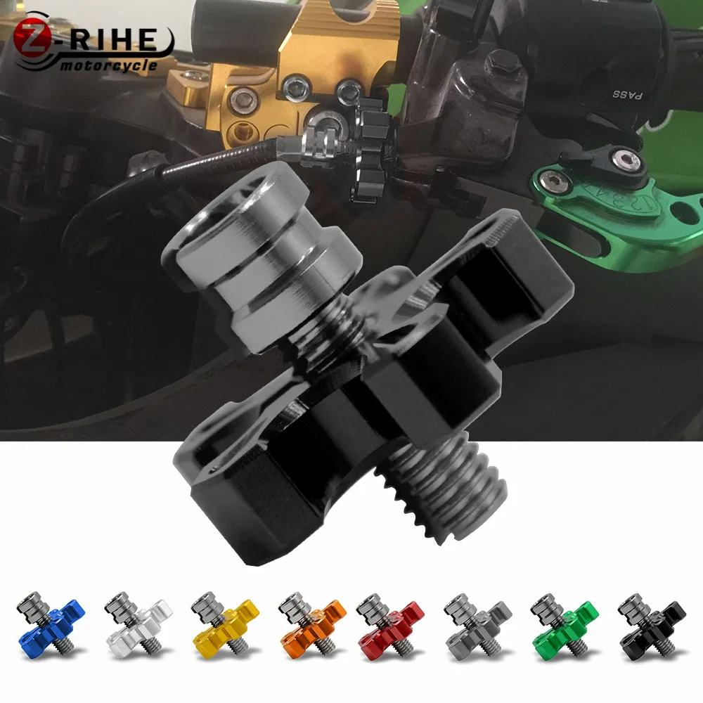 

Universal Motorcycle Accessories Billet Clutch Cable Wire Adjusting Screw For BMW K1200S 2005-2008 R1200GS 2005-2015 adventure