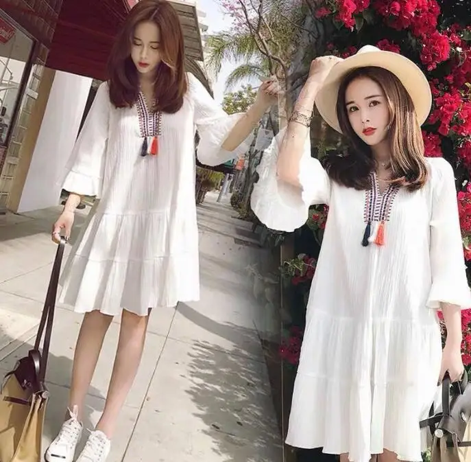 

New Korean Flower Fashion for Summer Apparel D-23