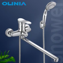 Olinia смеситель для ванной душевая система кран для ванной cмеситель для ванны смеситель на борт ванны смесители для ванной смеситель для душа душевая система смеситель для душа смеситель в ванную душевые OL8096