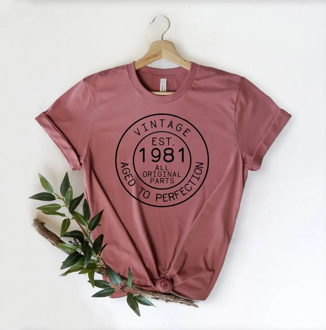 1981 Vintage Birthday Shirt All Original Parts Aged To Perfection 1981 tshirt 40th Birthday Gifts Shirt 40th Birthday Gifts For Men Women