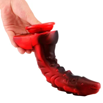 Animal Dragon Dildo Silicone Realistic Cock Dildos Suction Cup Dildo Prostate Massager Large Butt Plug Anal Sex Toys For Women 4