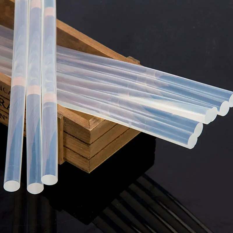 

10pcs Clear Hot Melt Glue Stick For Heat Glue Gun High Viscosity Adhesive Sticks Rod DIY Art Craft Hand Repair Tool Transparent