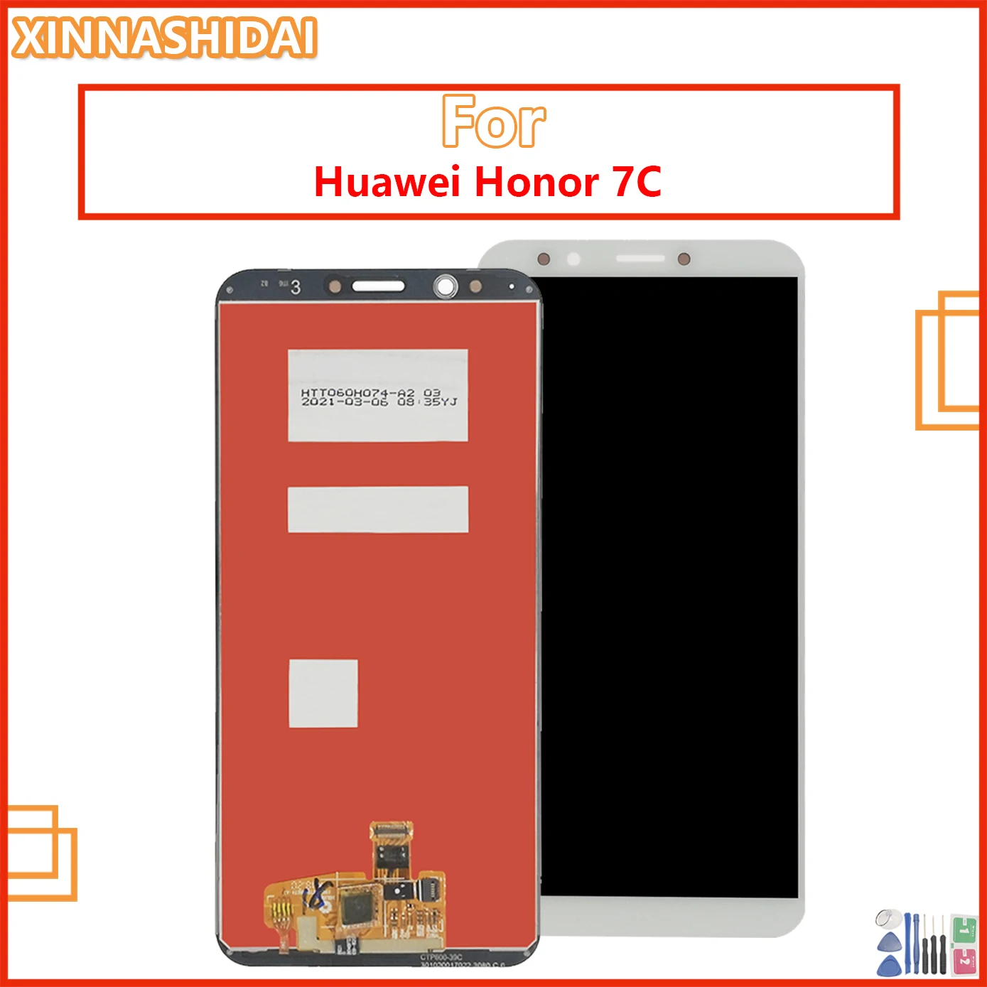 ЖК-дисплей с сенсорным экраном и дигитайзером для Huawei Honor 7C 5 7 дюйма | Мобильные