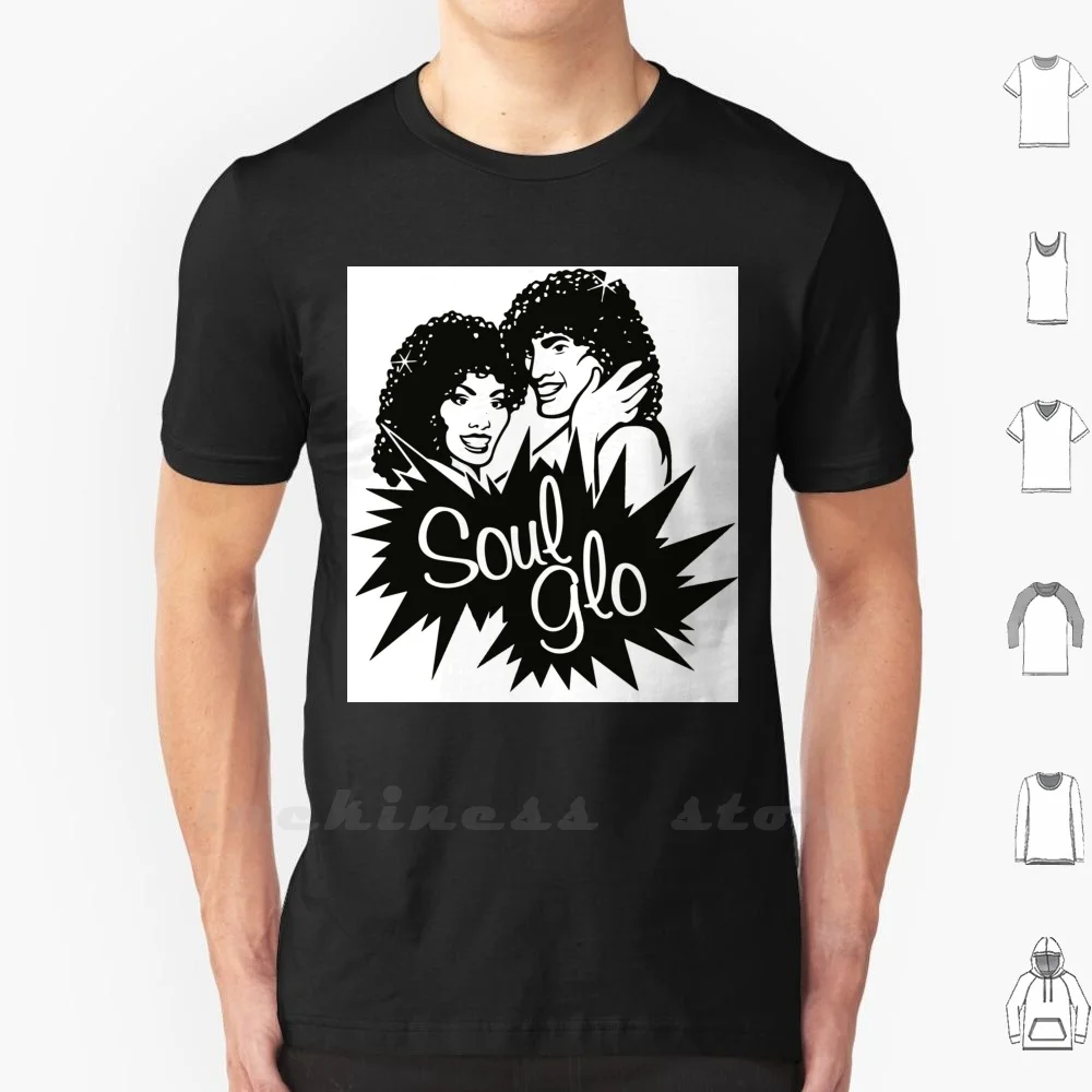 Soul Glo T Shirt Stampa Big Size 6Xl Cotton New Cool Tee Soulglo Comingtoamerica Royale Hair Vintage Retro Movie Classic