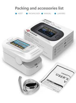 Portable Professional Finger Oximeter Digital Finger Pulse Oximeter OLED Blood Oxygen Heart Rate Health Diagnostic Monitor Tool 6