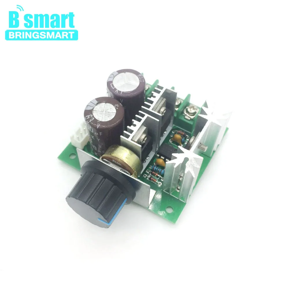 Bringsmart CCMHC PWM 8A 12 V-40 V Скорость Управление; редукторный двигатель постоянного тока мотор Скорость Управление переключатель регулятора переменной-Скорость