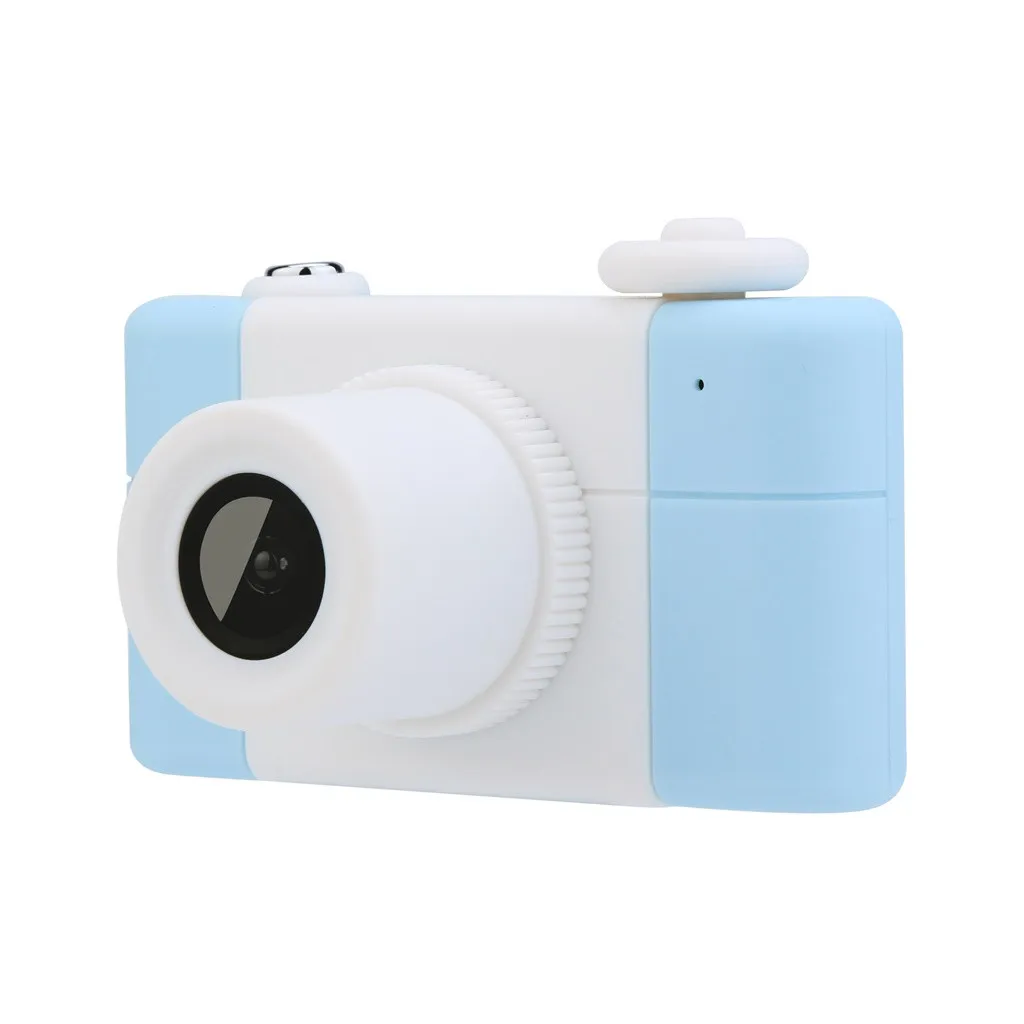 Цифровая камера s детская камера цифровая игрушка фото мини Забавный мультфильм детская камера высокое качество 2 дюйма HD TFT экран F808 - Color: A