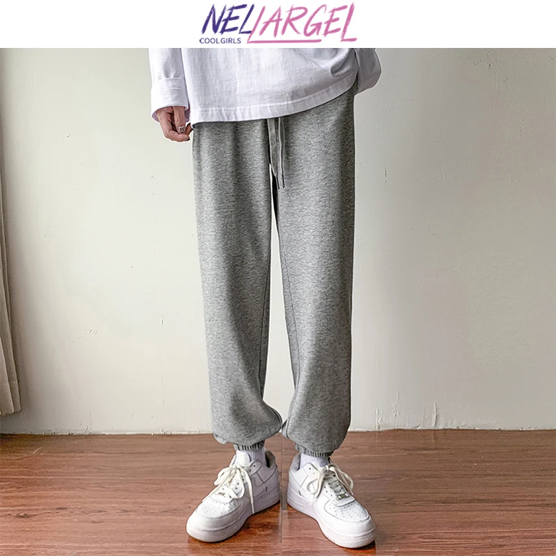 

NELLARGEL Women Y2k Korean Fashion Harajuku Pants 2023 Female Japanese Streetwear Baggy Sweatpants Girl High Waist Joggers Pant