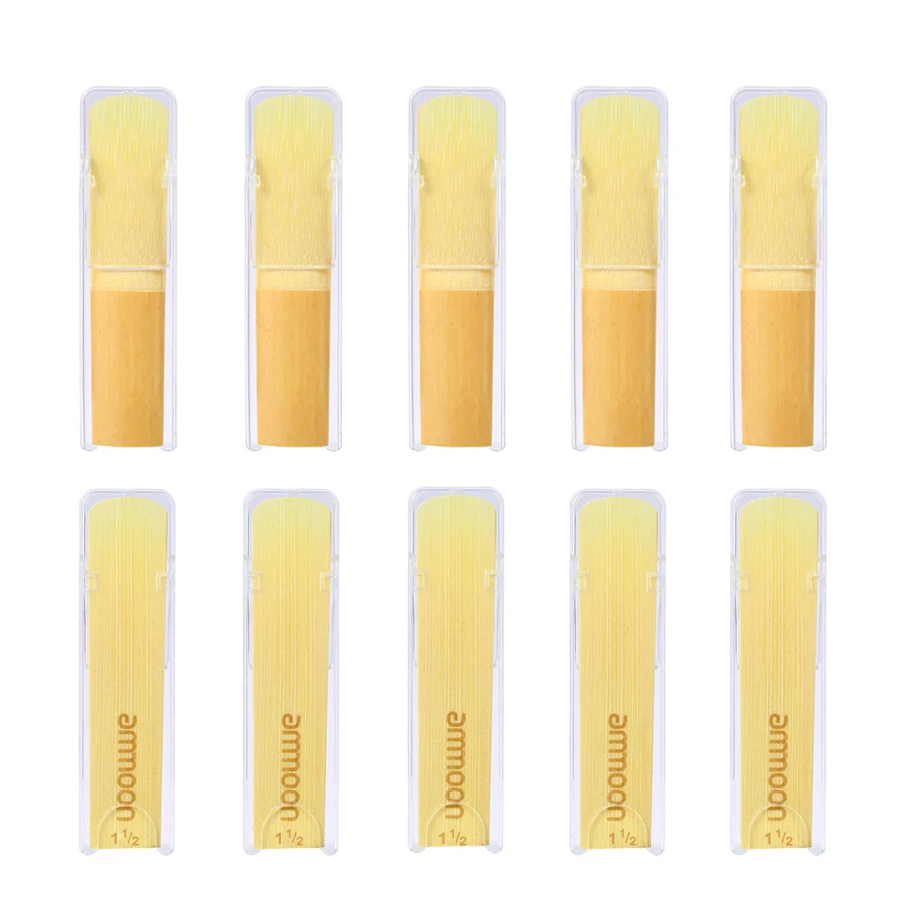 Saxophone Reeds 10pcs/Box Strength 2.5/ 3.0/1.5 For Alto Saxophone