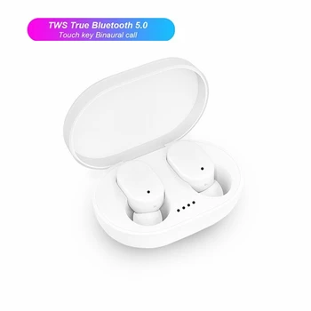 

A6S Bluetooth Headsets PK Redmi Airdots Wireless Earbuds 5.0 TWS Earphone Noise Cancelling Mic for iPhone Xiaomi Huawei Samsung