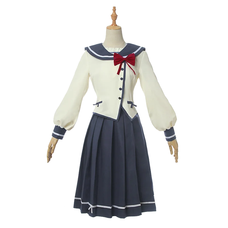 dress set ORESUKI Sanshokuin Sumireko косплей парик анютины глазки руда wo Suki nano wa Omae dake ka yo школьная форма женское платье костюм на Хэллоуин - Цвет: dress set