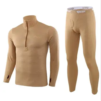 

ESDY Thermal Underwear Sets For Men Winter Long sleeve Thermo Underwear Long Winter Clothes Men motion Thick Thermal Clothing