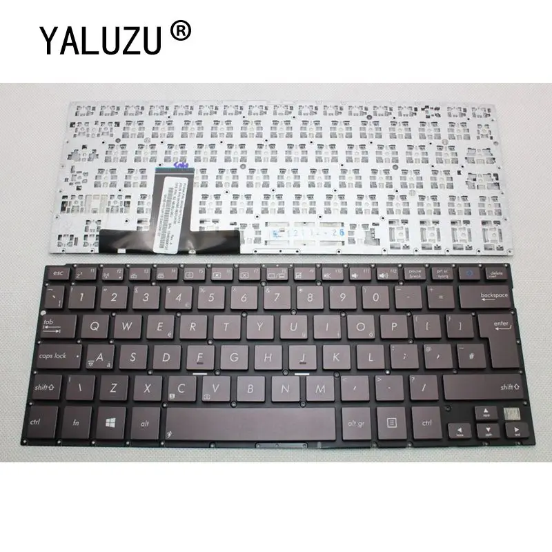Клавиатура YALUZU для ноутбука ASUS Zenbook UX32 UX32A UX32LA UX32LN UX32V UX32VD клавиатура с британской