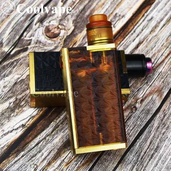 

coolvape Vaporizer mod with Profile RDA Vaporizer double 18650 battery e cigarette mechanical mod vape 316 SS vape vs verte