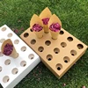 Confetti Cone Holder FEESTIGO Natural Petals Confetti Cones Holder For Wedding Decoration Party Poppers Cones Stand Box Tray ► Photo 1/6