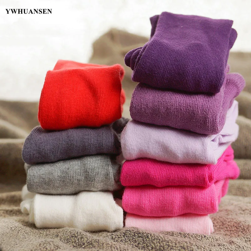 0 to 24M Spring Autumn Girls Tights Solid Color Collant For Infants Multi Color Tights for Boys Newborn Baby Pantyhose knit tights girls pantyhose children stockings