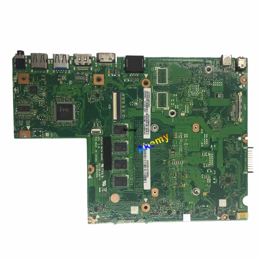  Laptop motherboard for ASUS X541U X541UVK X541UAK X541UV X541UA X541UJ mainboard Test OK w/ I5-6200