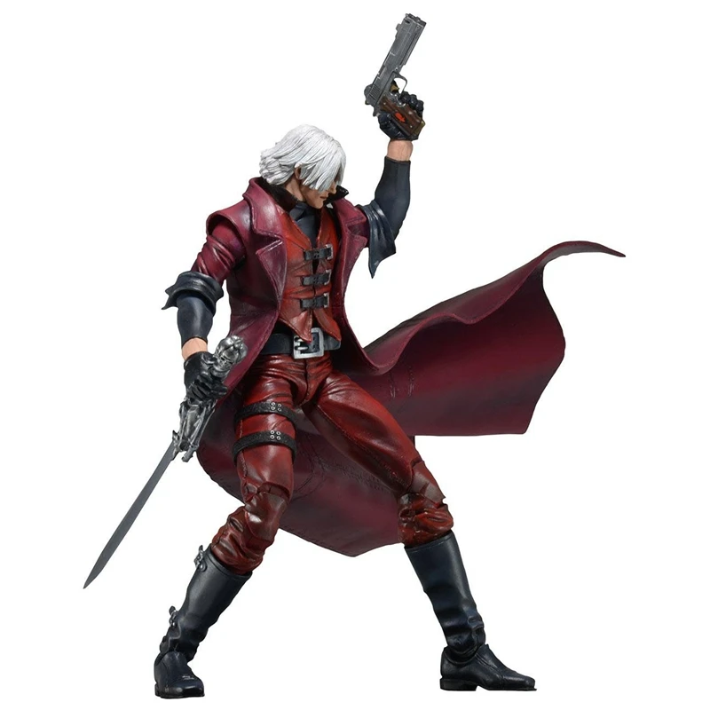 DevilMay Cry Ultimate Dante 7 дюймов фигурка NECA фигурка игрушки Brinquedos figuals Коллекция Модель подарок