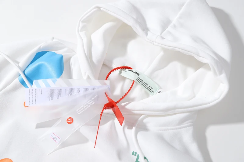 Кубок мира косая полоска 33 19ss Off-White OW Мужская/Женская осенне-зимняя хлопковая модная свободная толстовка с капюшоном куртка с капюшоном