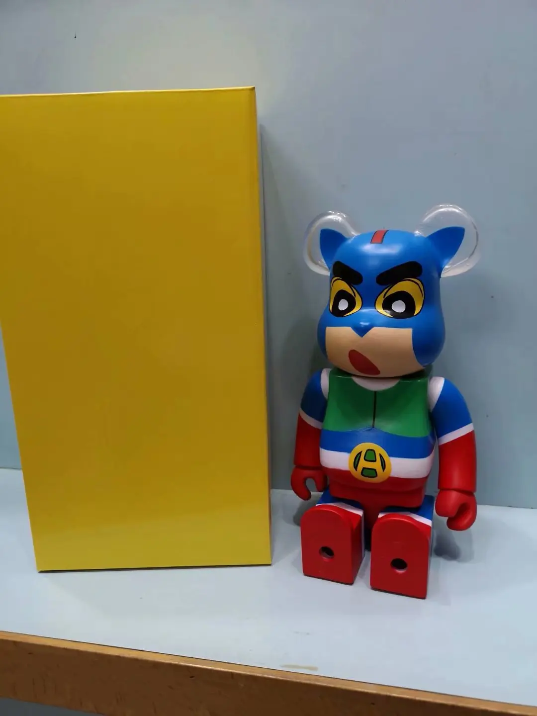 Bearbrick игрушки» и «Супермен» насилие медведь Гараж Комплект блоков медведь карандаш модель украшения