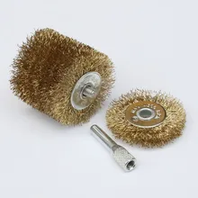 Толстая штанга huo bing плоские проволочные катушки полировка Масштабирование кисти полировка стальная проволочная щетка Шлифовальная головка