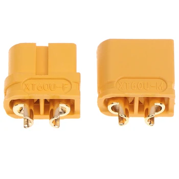 

1PCS XT60U XT60 Upgrade Plug Connector with 3.5mm Gold Plated Banana Plug (5 Pair )