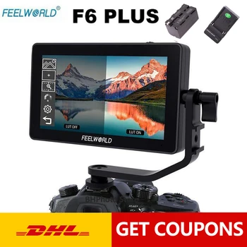

Feelworld F6 Plus 4K Monitor 5.5" Touch Screen 3D photography Monitor LCD Display for Canon Sony Nikon DSLR Cameras