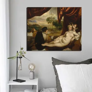 

Tiziano Vecellio Poster Vintage Canvas Painting Prints Living Room Home Decoration Modern Wall Art Oil Painting Posters Pictures