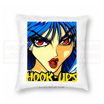 

New Hook Ups Skateboards Vampire Mens Black Pillow case Women Men