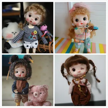 

OB11 doll customization 1/8 BJD dolls OB doll DIY polymer clay 2020