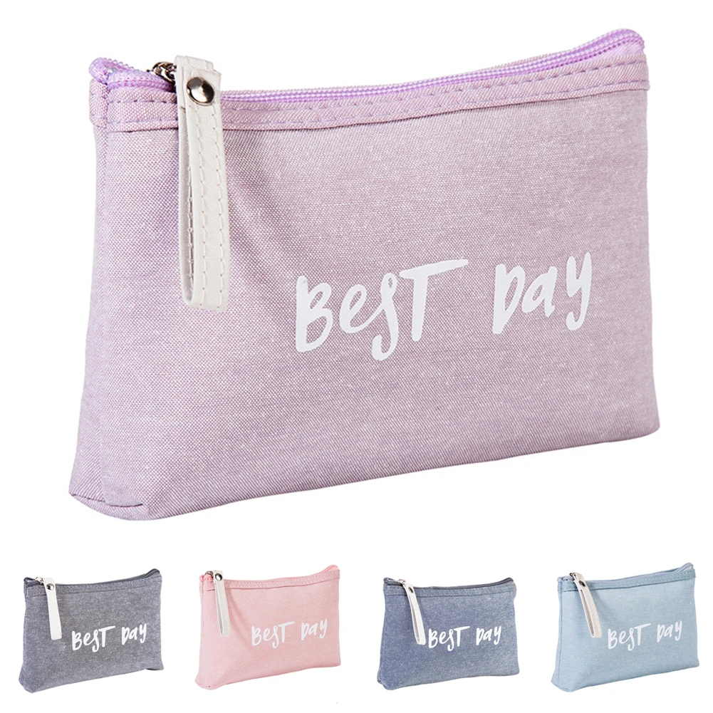 Waterproof Cosmetic Bag Makeup Pencil Case Make Up Bags Women Travel Wash Organizer | Красота и здоровье