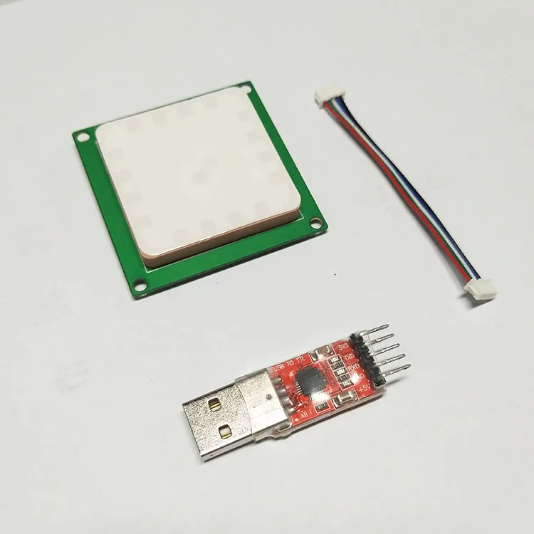 RFID UHF считыватель/Писатель UHF считыватель модуль антенна интегрированное распознавание расстояние 2 м 915 МГц трубка