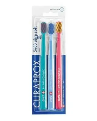 

Triple loaded CURAPROX CS 5460 toothbrush Swiss super soft toothbrush random release