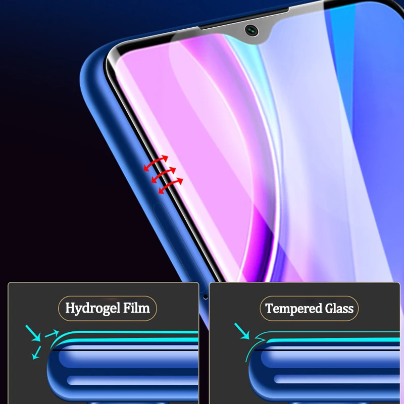 phone screen cover Hydrogel Film For Xiaomi Mi 9 8 10 Lite 9T 10T Pro Screen Protector For Xiaomi Poco X3 Mi A3 A2 Lite 9 Se Protective mobile protector