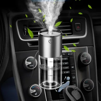 

Car Air Humidifier QC3.0 USB Charger Diffuser Essential Oil Freshener Purifier